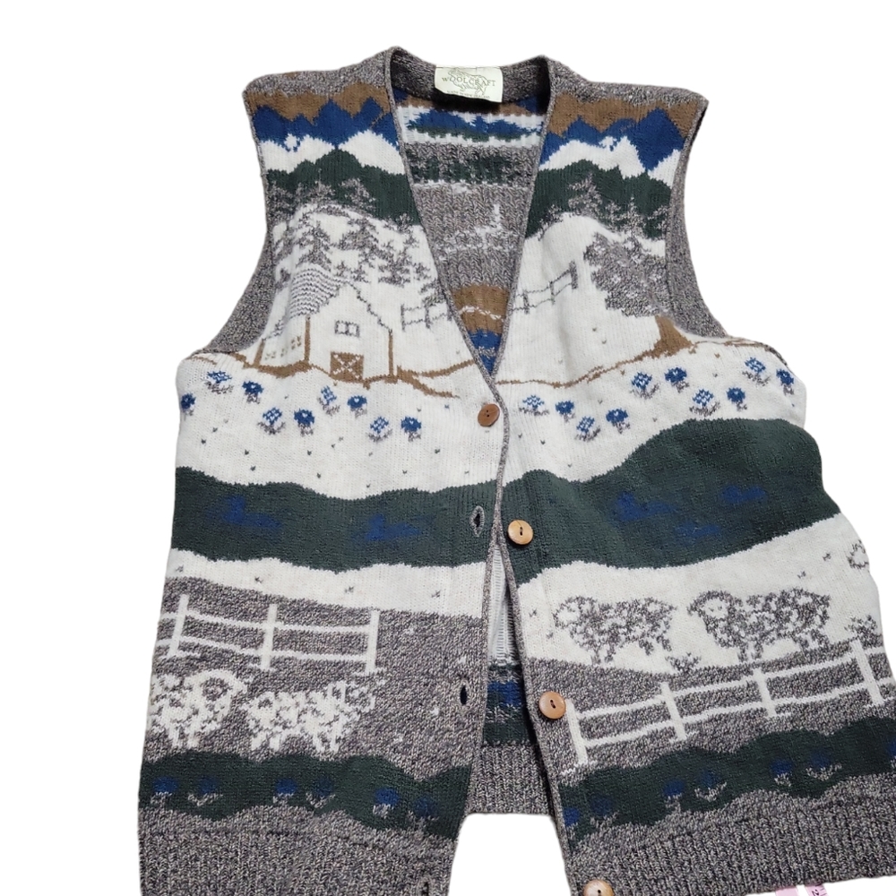 Woolcraft Made in New Zealand women's Large vest